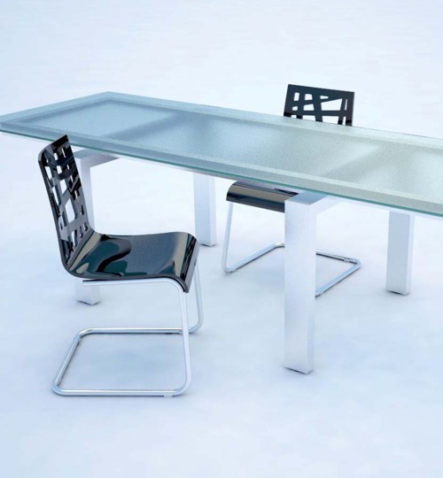 Skleněný stůl Volaro